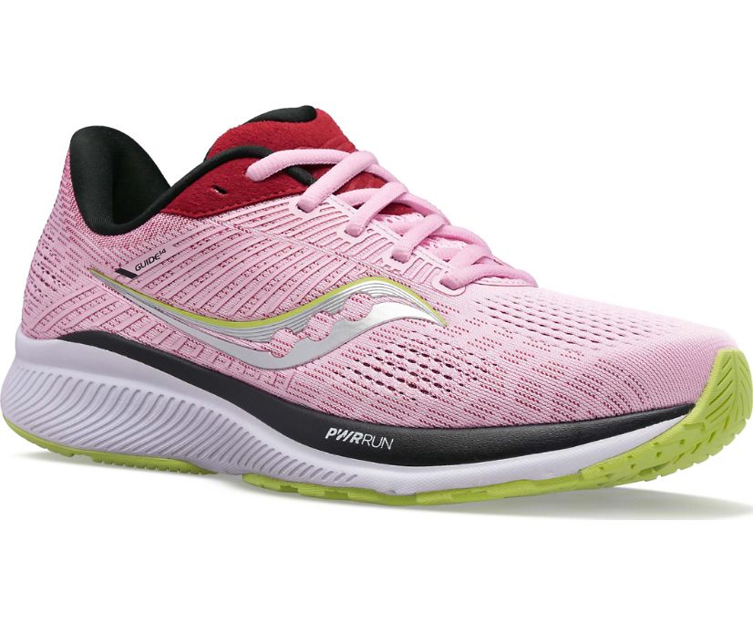 Saucony Guide 14 Women's Running Shoes Pink | Canada 143DFMN